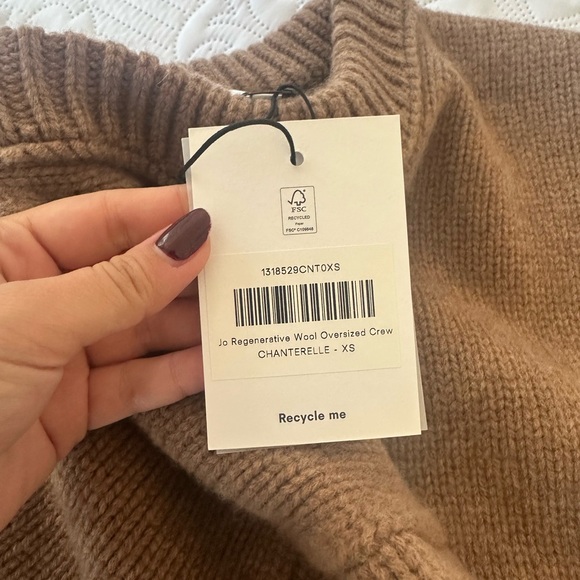 Reformation Jo Regenerative Wool Sweater